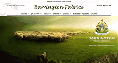 Desktop Screenshot of barringtonfabrics.com