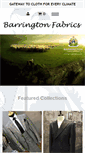 Mobile Screenshot of barringtonfabrics.com